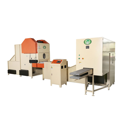 Home Textiles New Technology Automatic CNC Roll Pillow Filling Machine Line
