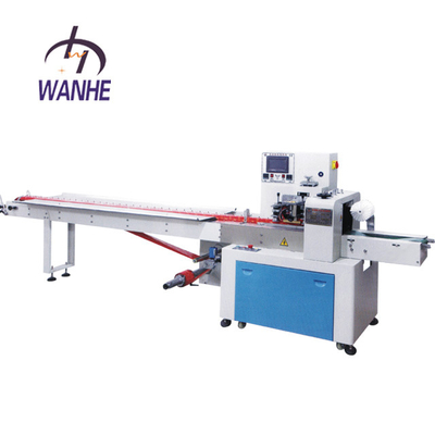 Full Automatic Food Wanhe Soap Pillow Type Packing Machine For Chocolate